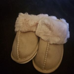 Suede Slippers